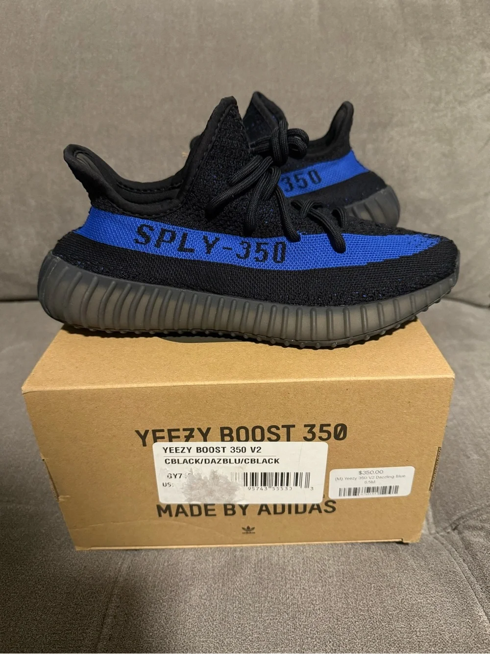 Adidas Yeezy Boost 350 v2 Dazzling Blue
